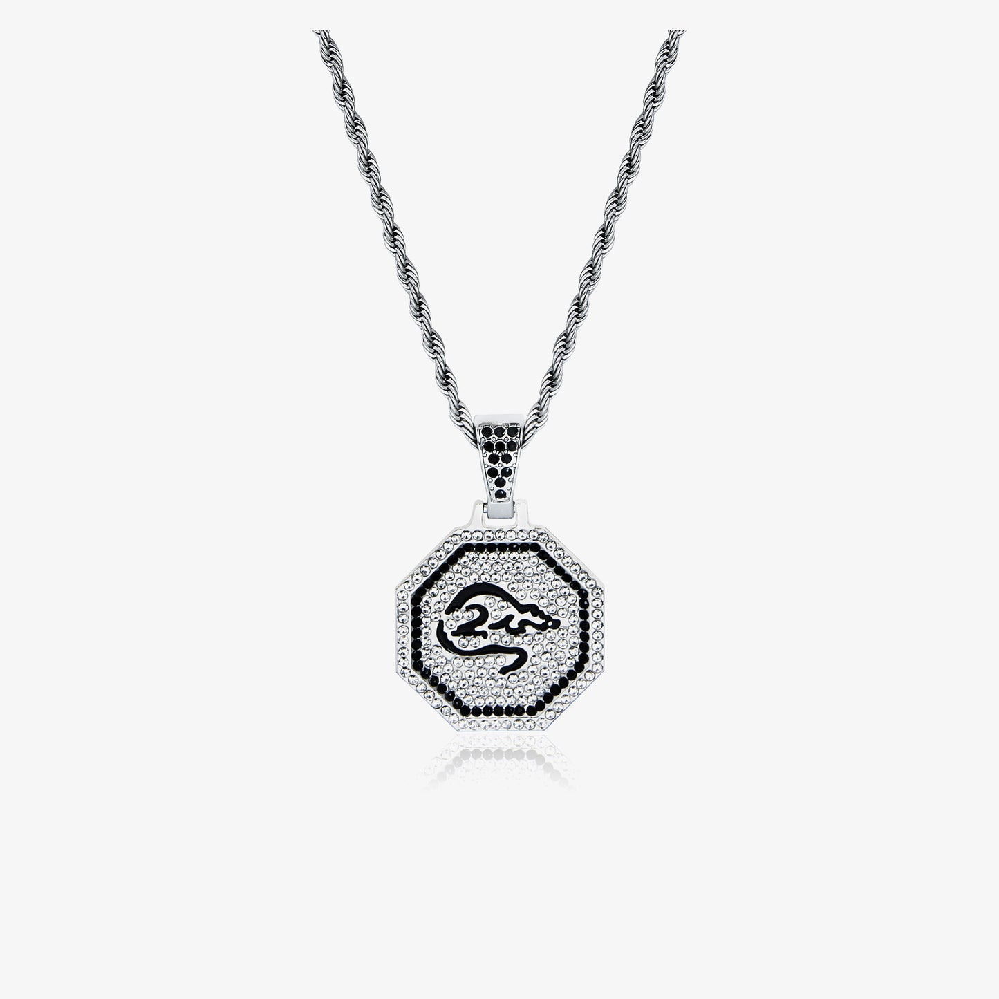 Lucento Crest "Diamond Zodiac" Necklaces