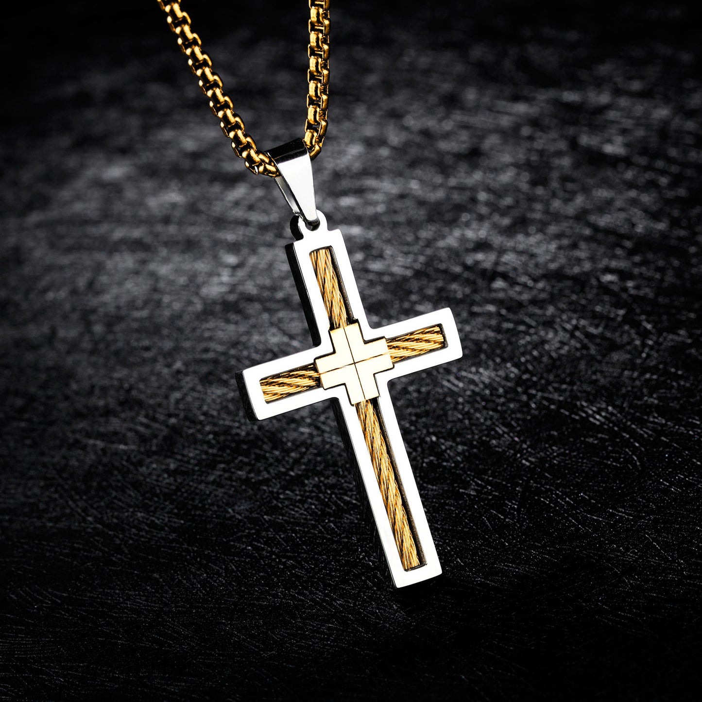 Lucento Crest "He is Risen!" Necklaces