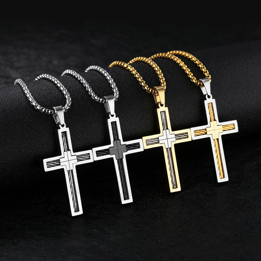 Lucento Crest "He is Risen!" Necklaces