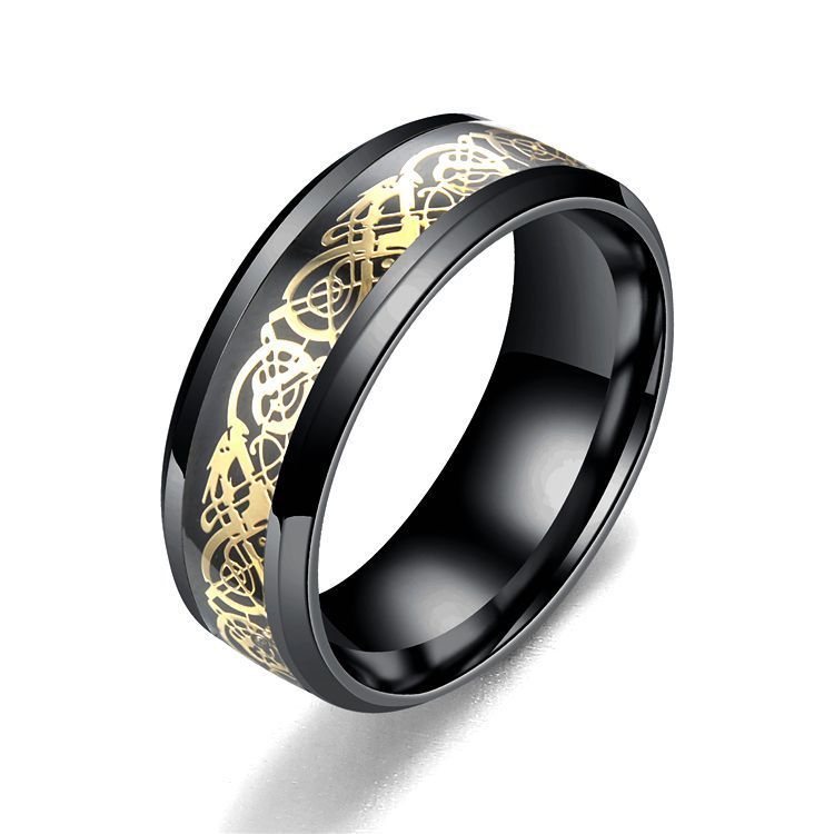 Lucento Crest "Medieval Steel" Rings