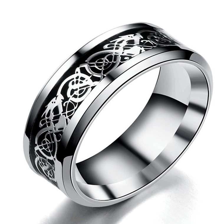 Lucento Crest "Medieval Steel" Rings