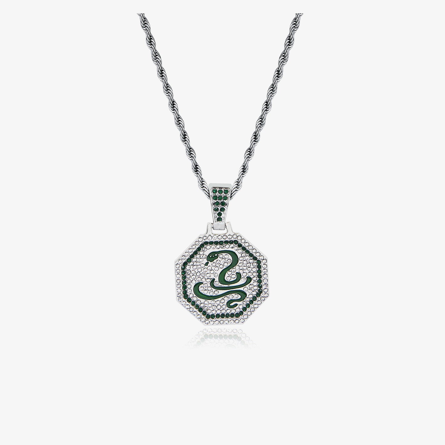 Lucento Crest "Diamond Zodiac" Necklaces